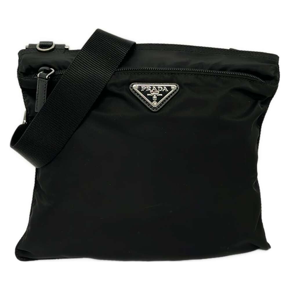 Prada Shoulder Bag Nylon Leather